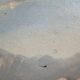 Oil on canvas mountain landscape signed E. Deray – antique gilded frame