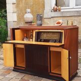 Art Deco Bar Furniture 1950 rosewood and mahogany