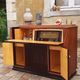 Art Deco Bar Furniture 1950 rosewood and mahogany