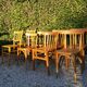 Ensemble de 8 chaises bistrot dépareillées