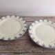 Paire de plats Terre de Fer