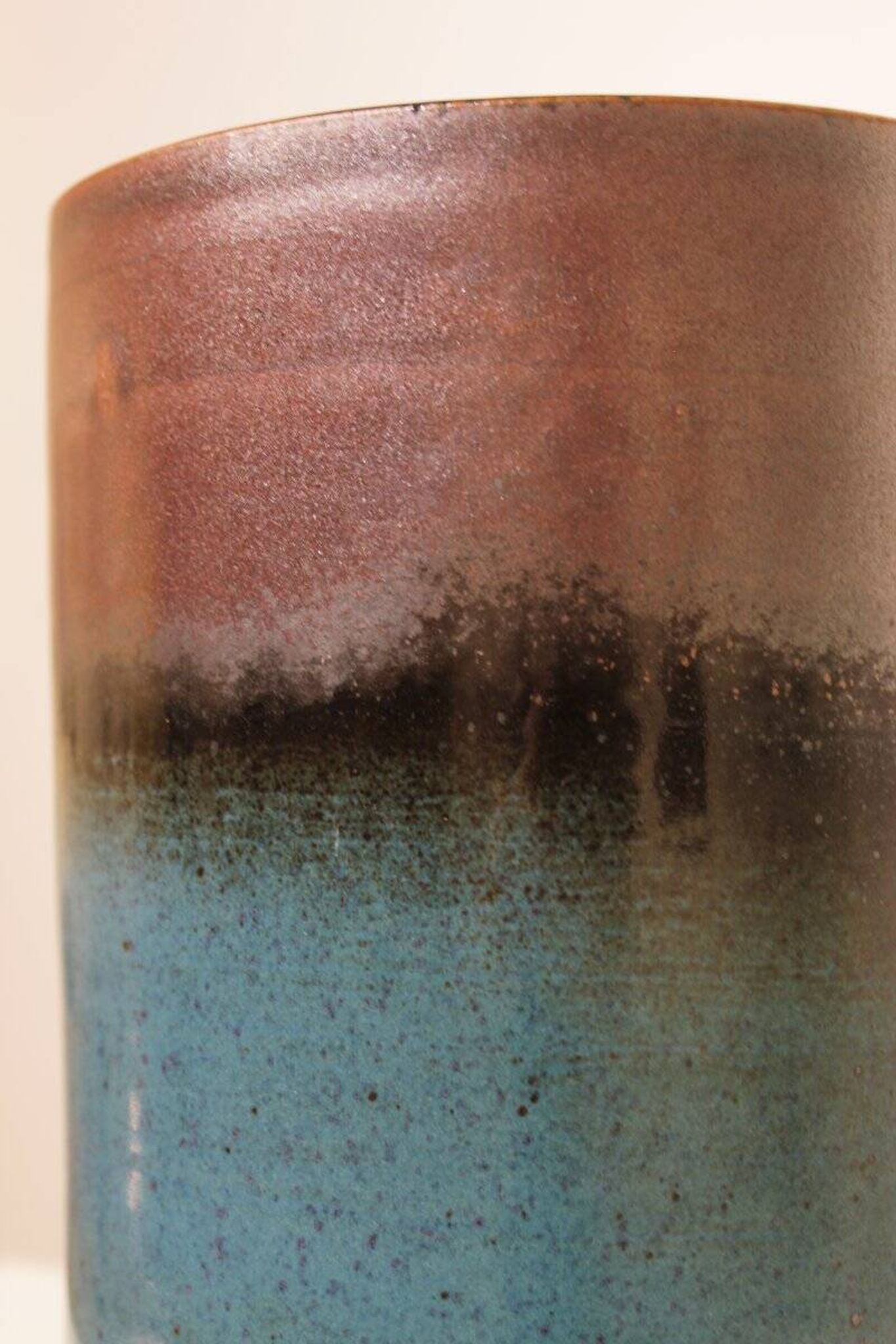 Important vase pique fleurs en grès de Charles Gaudry (1933-1980)