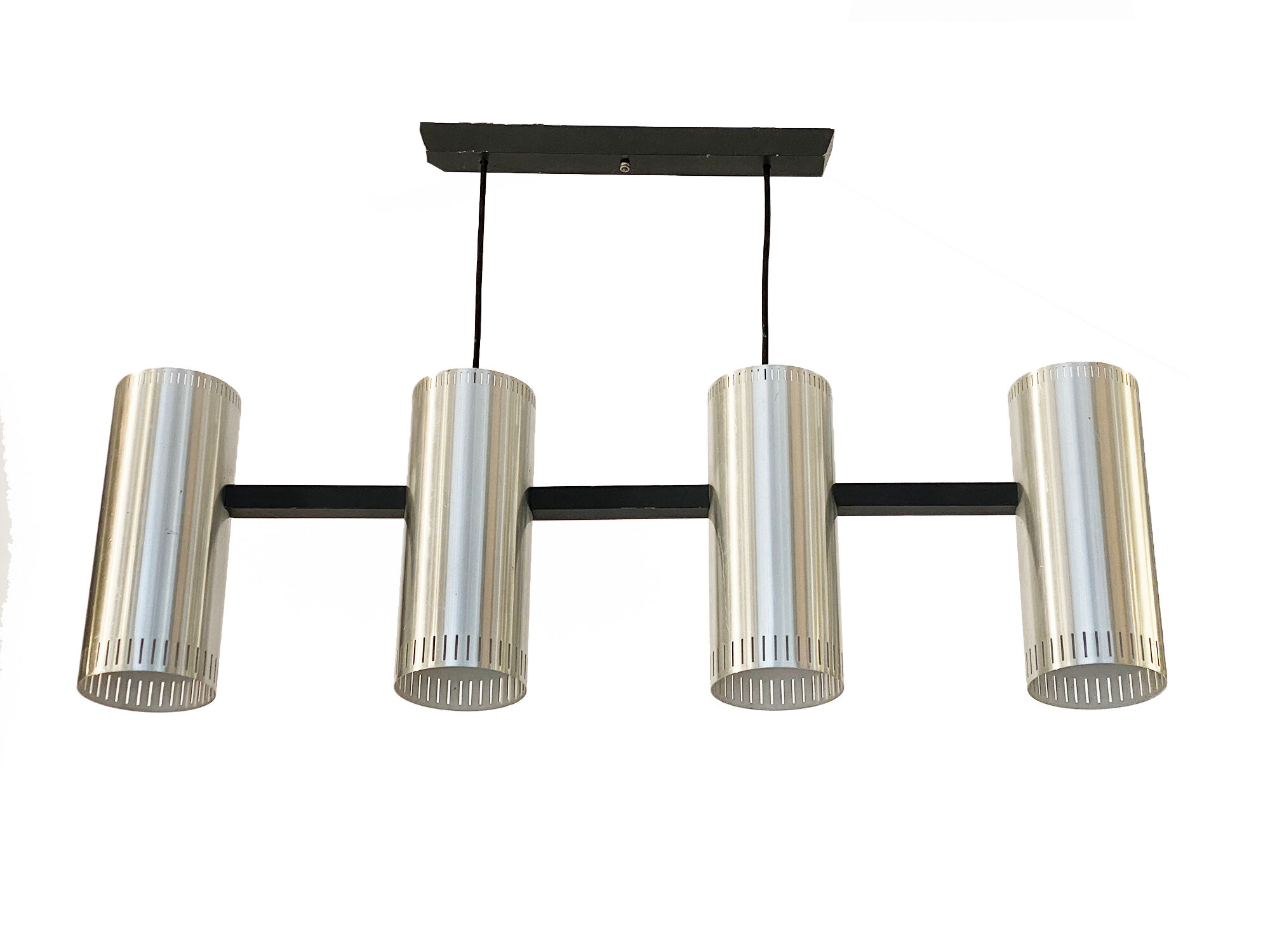 Pendant light "Cylinder IV" by Jo Hammerborg for Fog & Mørup. Denmark 1960s