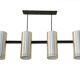 Pendant light "Cylinder IV" by Jo Hammerborg for Fog & Mørup. Denmark 1960s