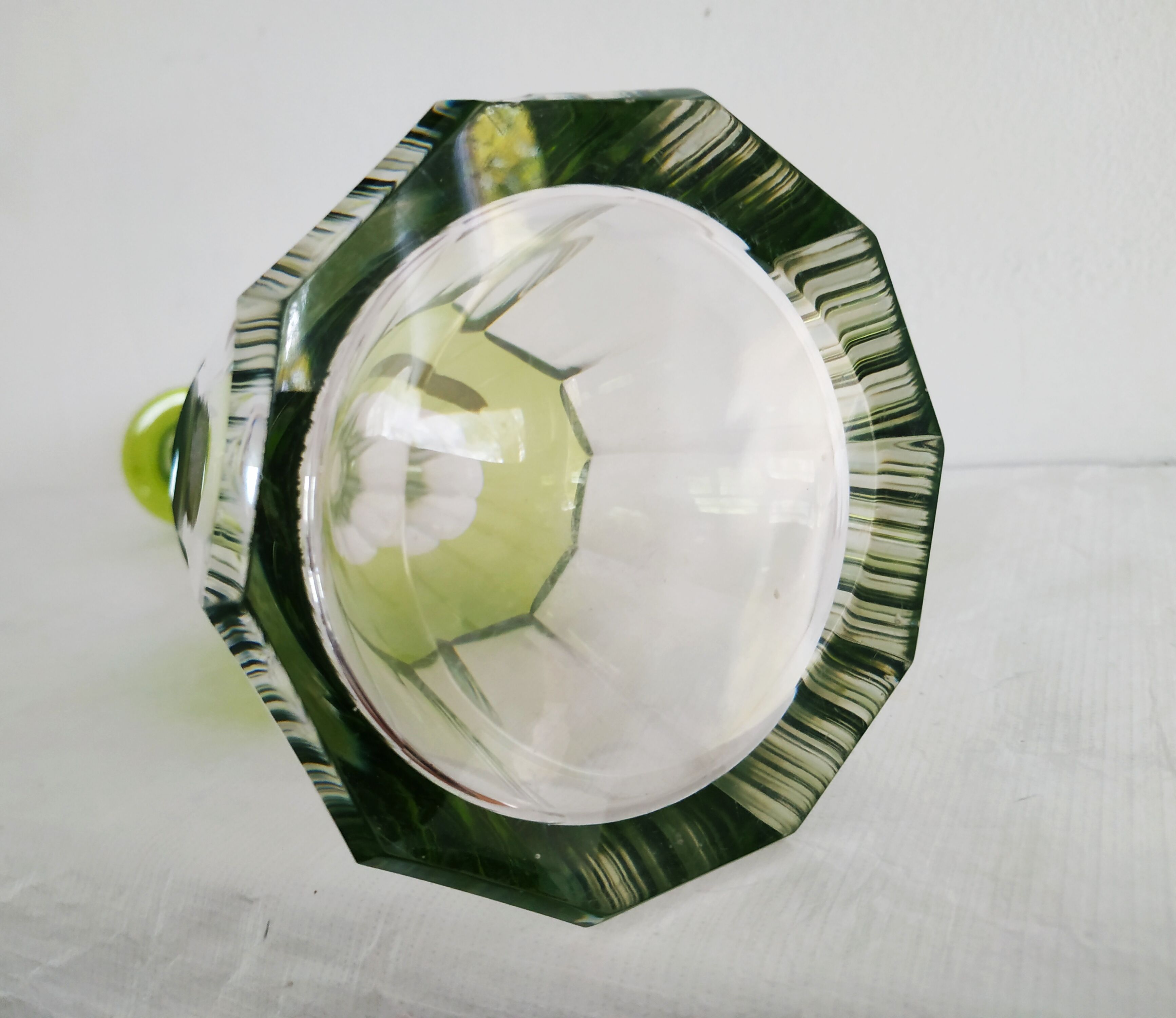 Val Saint Lambert Crystal Carafe can serve as soliflore