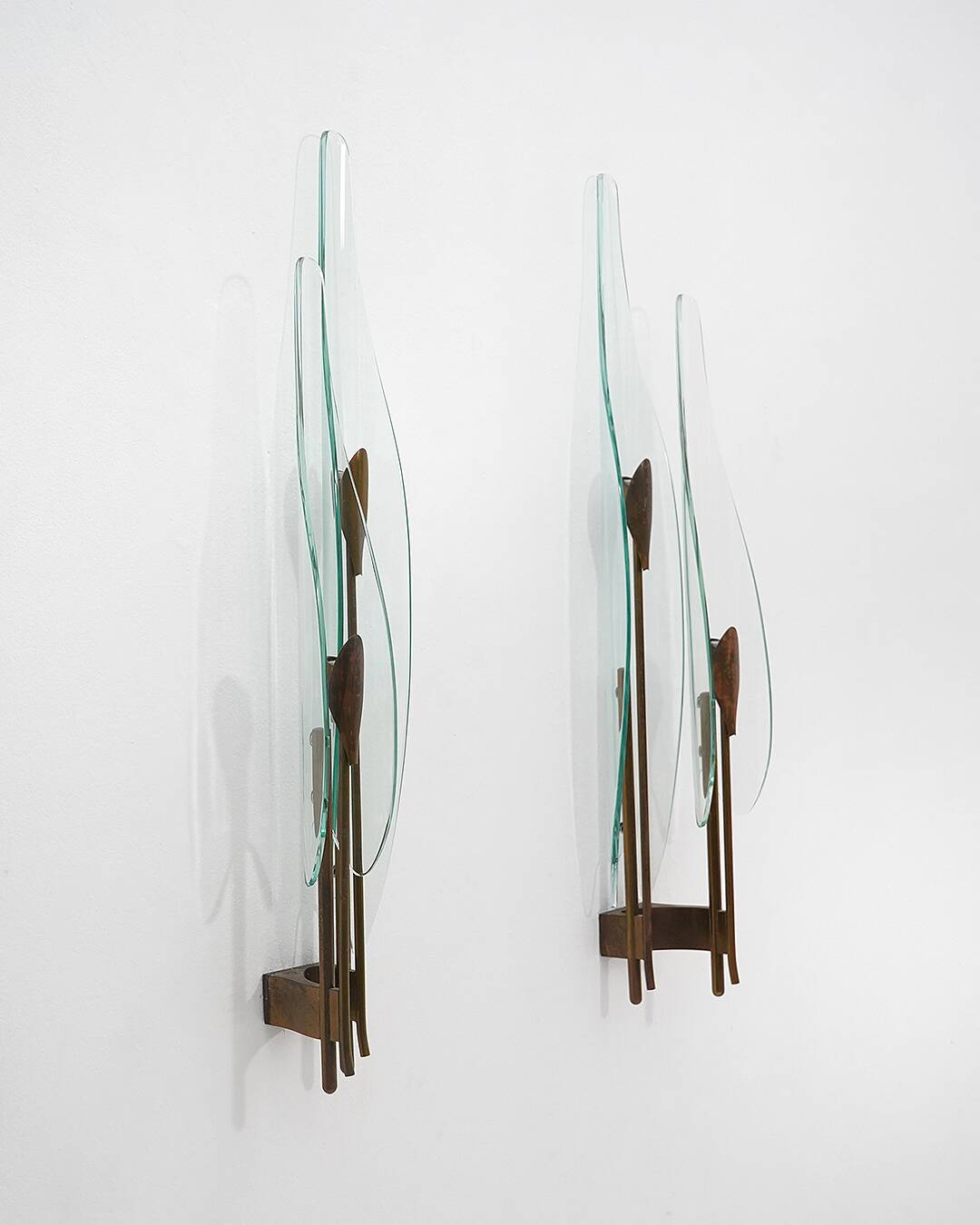 Wall lamp mod. 1461 by Max Ingrand, Fontana Arte, 1960s