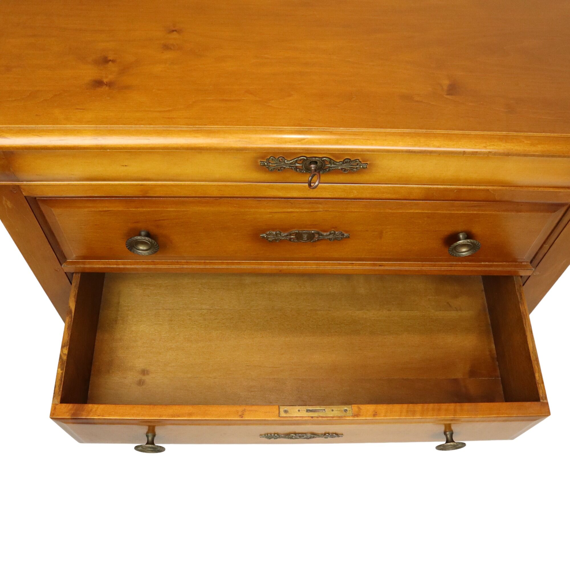 Solid Oak Chest of Drawers Chest of Drawers France Louis Philippe 4 Drawers 93cm