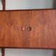 Modular rosewood wall bookcase by Thygesen and Sorensen for Hg Furniture, 1960