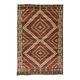 Grand Kilim Turkish Anatolia 175x250 cm Vintage Geometric Handwoven