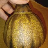 Brutalist ceramic vase Gerhard Liebenthron West Germany