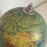 Vintage 1962 Taride World Map Globe - 25 cm