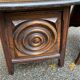 2 Breton bedside tables in solid wood