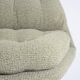 Chauffeuse pivotante scandinave verte