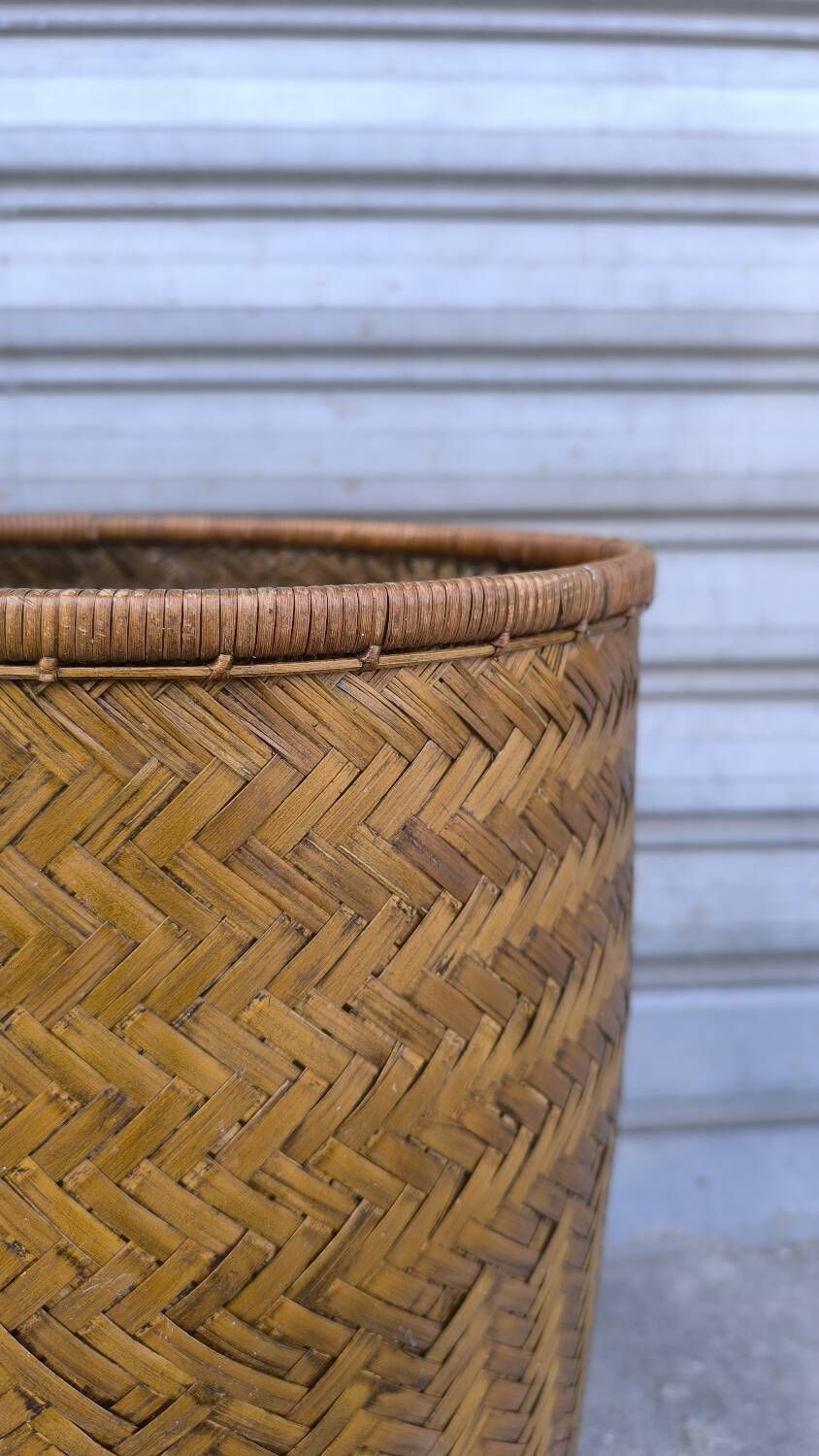 Wicker basket from the 50s