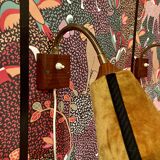 Pair of modular wall lights Scandinavian design 1950.