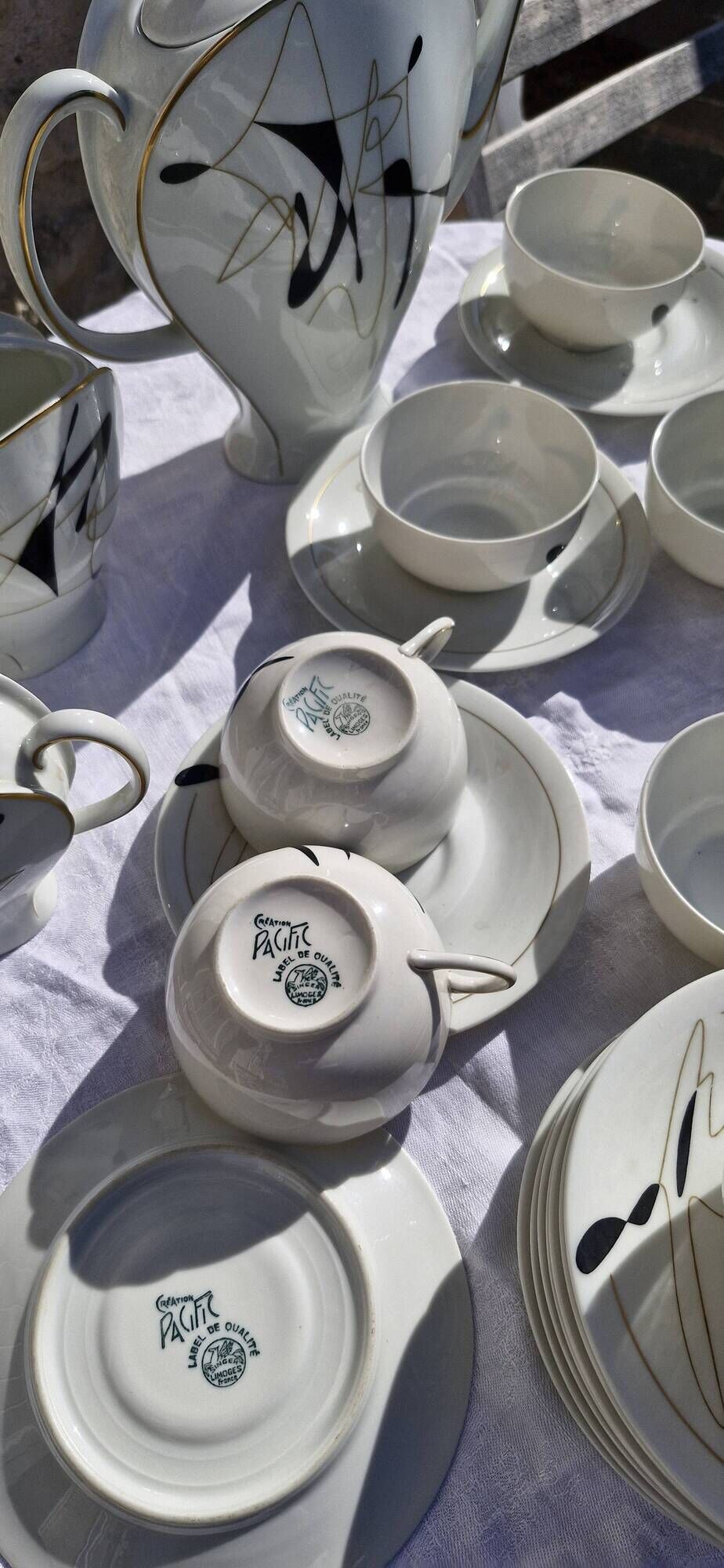 Art Deco coffee service
