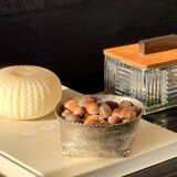 Woven alpaca catchall tray