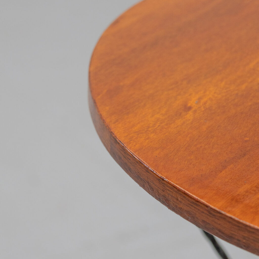 French wrought iron side table 1960s