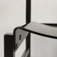 Chaise design italien noir