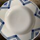 Lot de 6 Assiettes Creuses Art Déco - Moulin des Loups Orchies - Modèle PAX