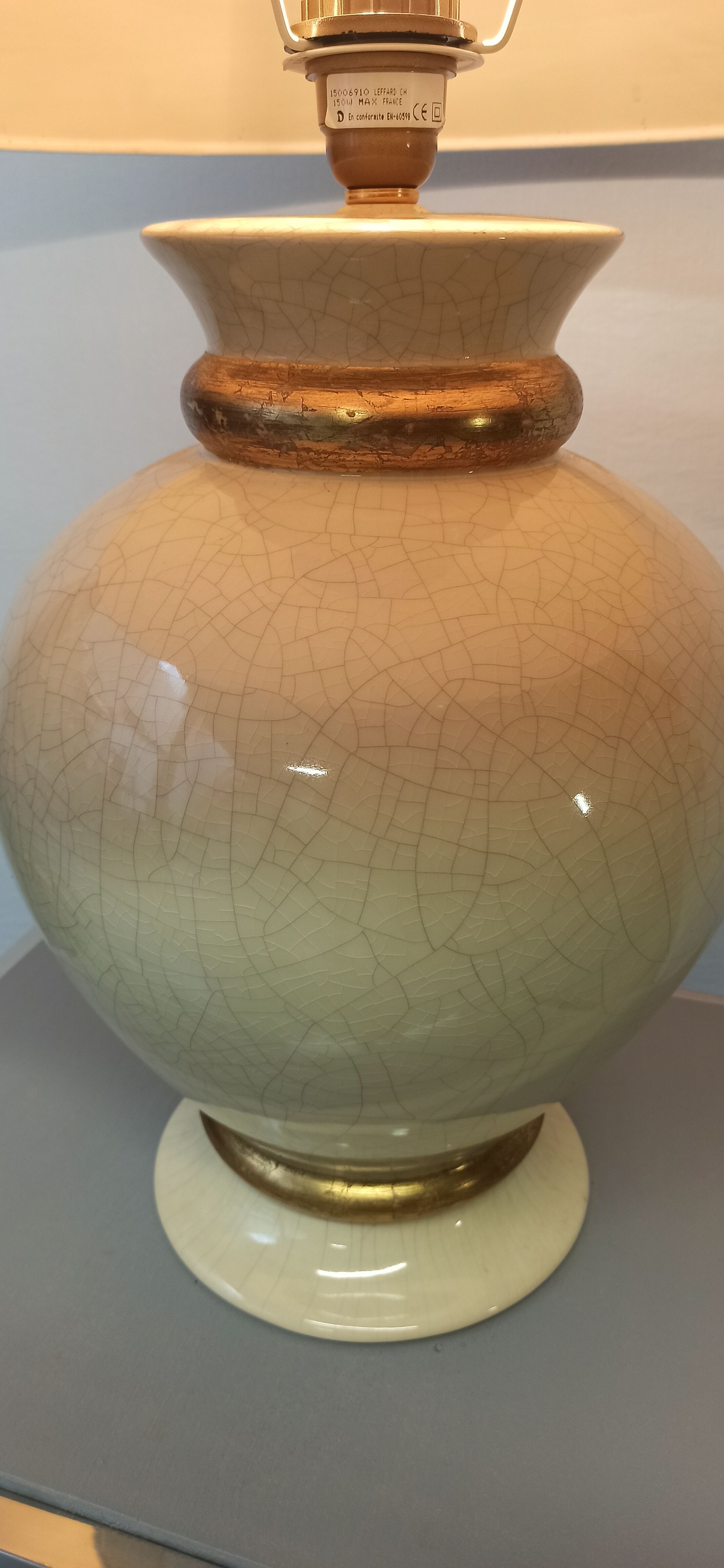 Table lamp model Leffard, Le Dauphin France