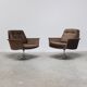 Paire de fauteuils pivotants 'Sedia' par Horst Brüning pour COR, 1972