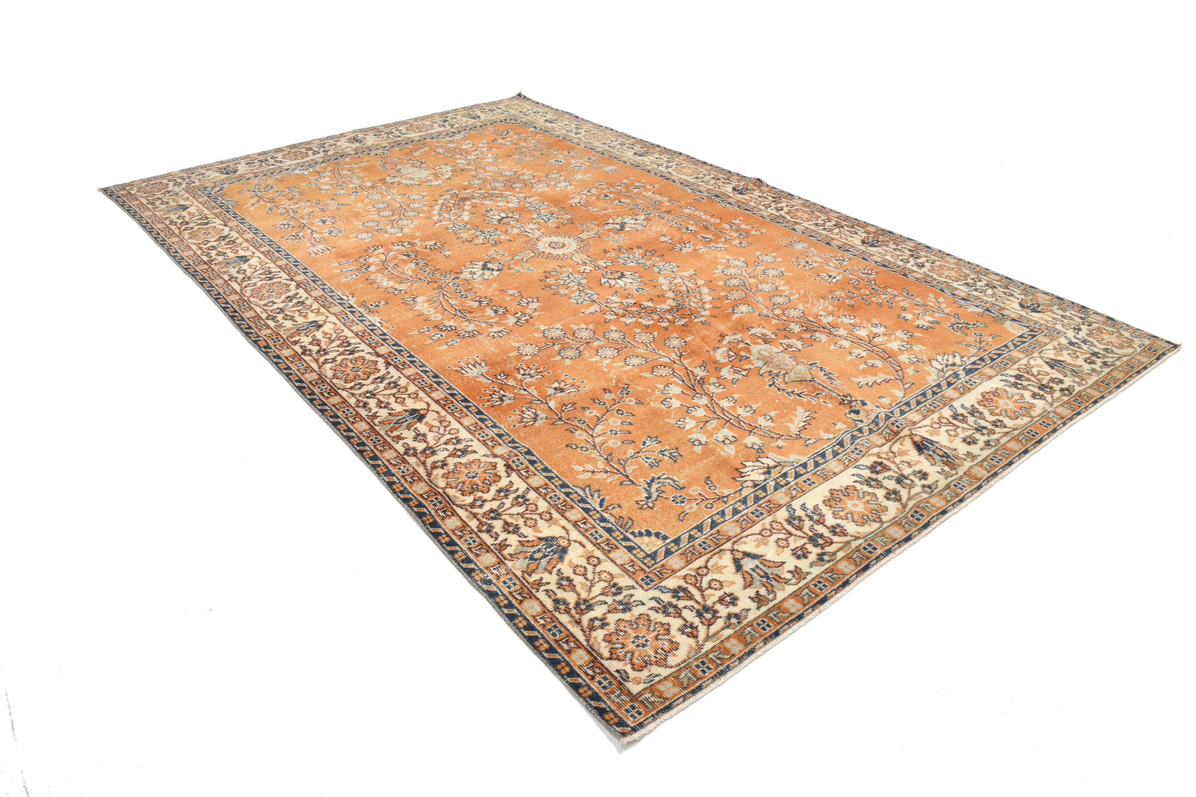 Tapis persan vintage en laine