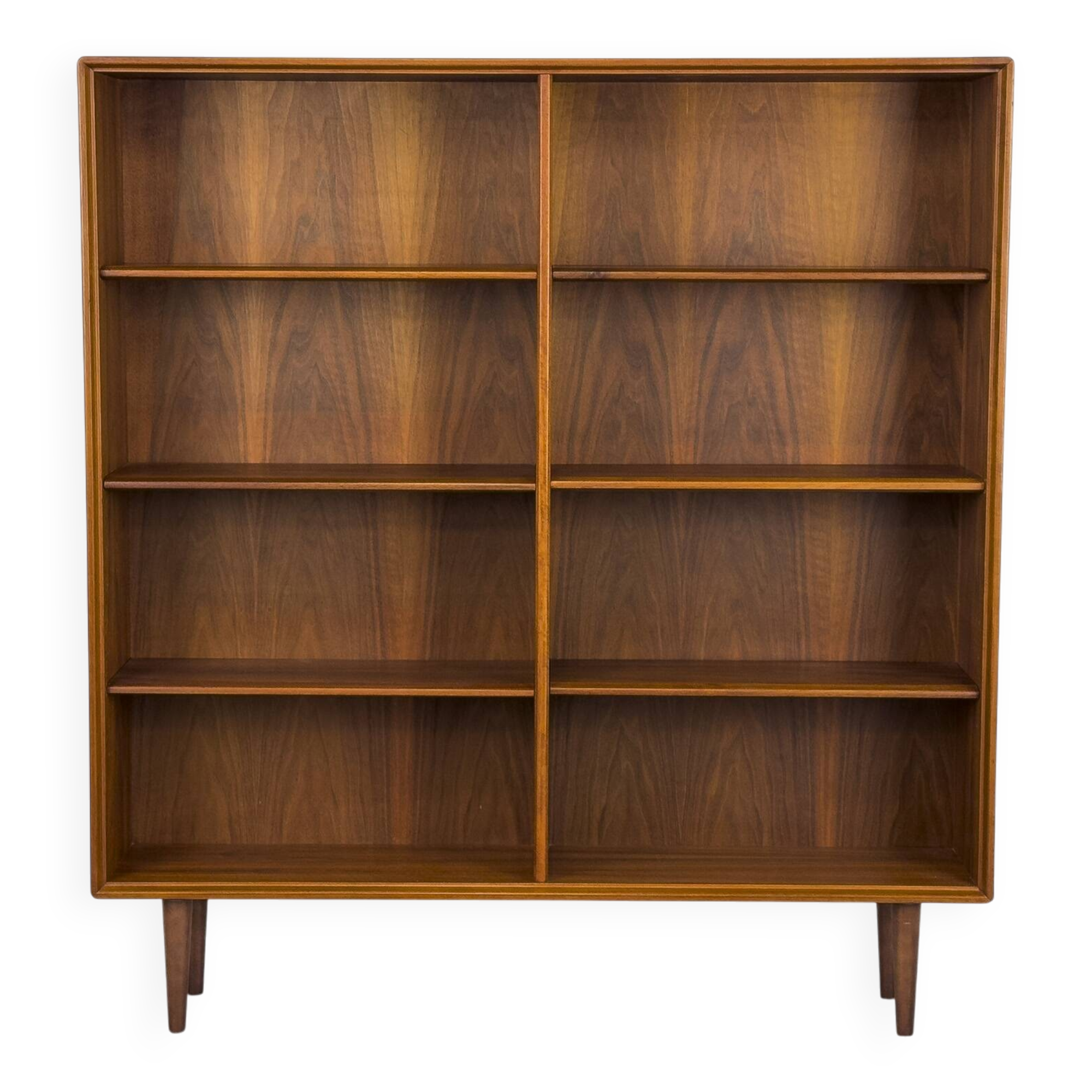 Grande Bibliothèque en Noyer par Bertil Fridhagen pour Bodafors, 1969