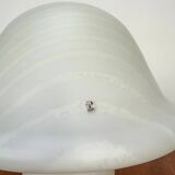 1970s Vintage Zebra Mushroom Glass Table Lamp by Peill & Putzler