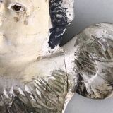 Angel in wood and plaster