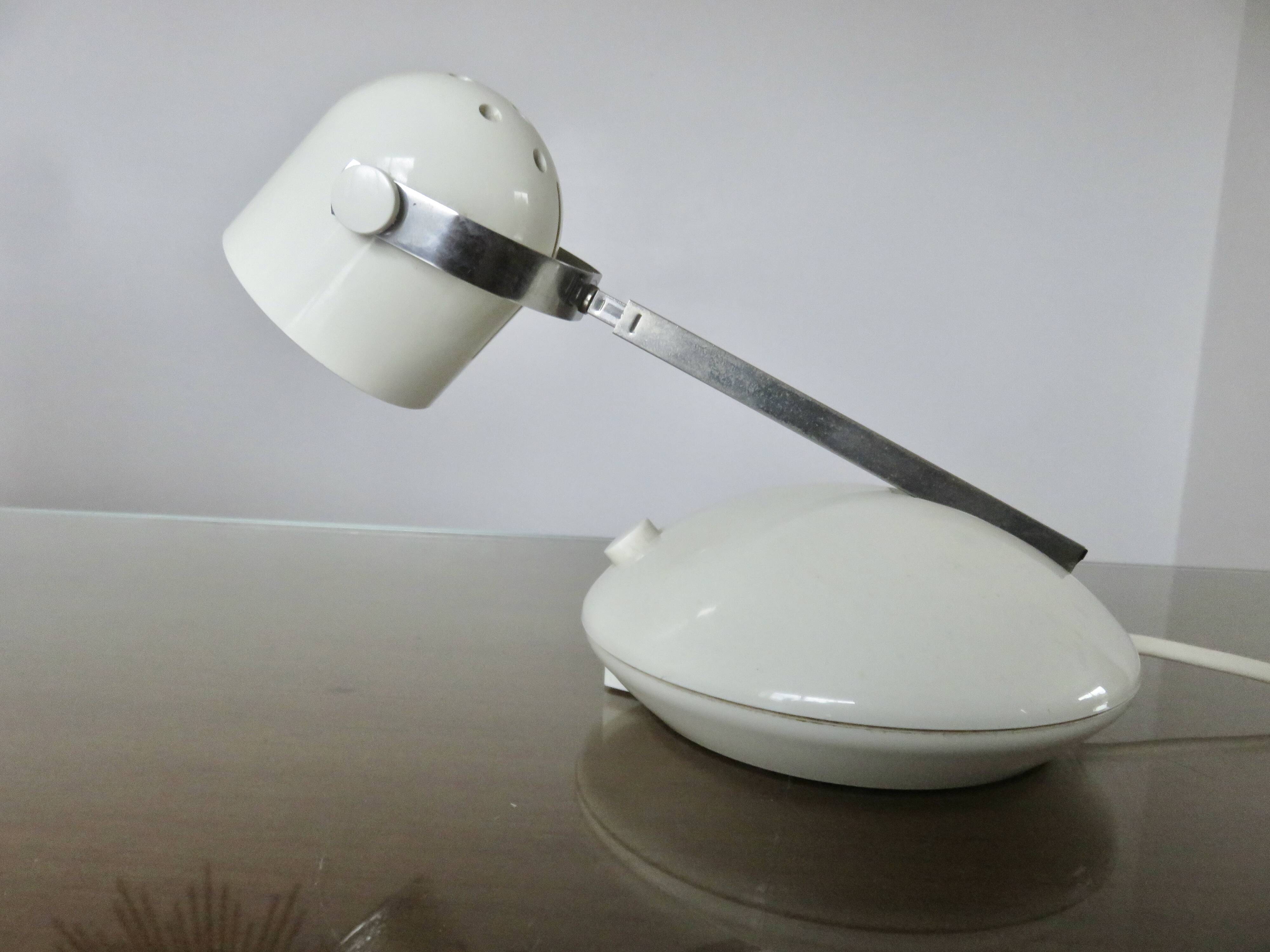 Paire de lampes space age télescopiques 1970