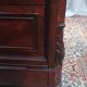 Large mahogany chest of drawers with 8 drawers from the Napoleonic III period.