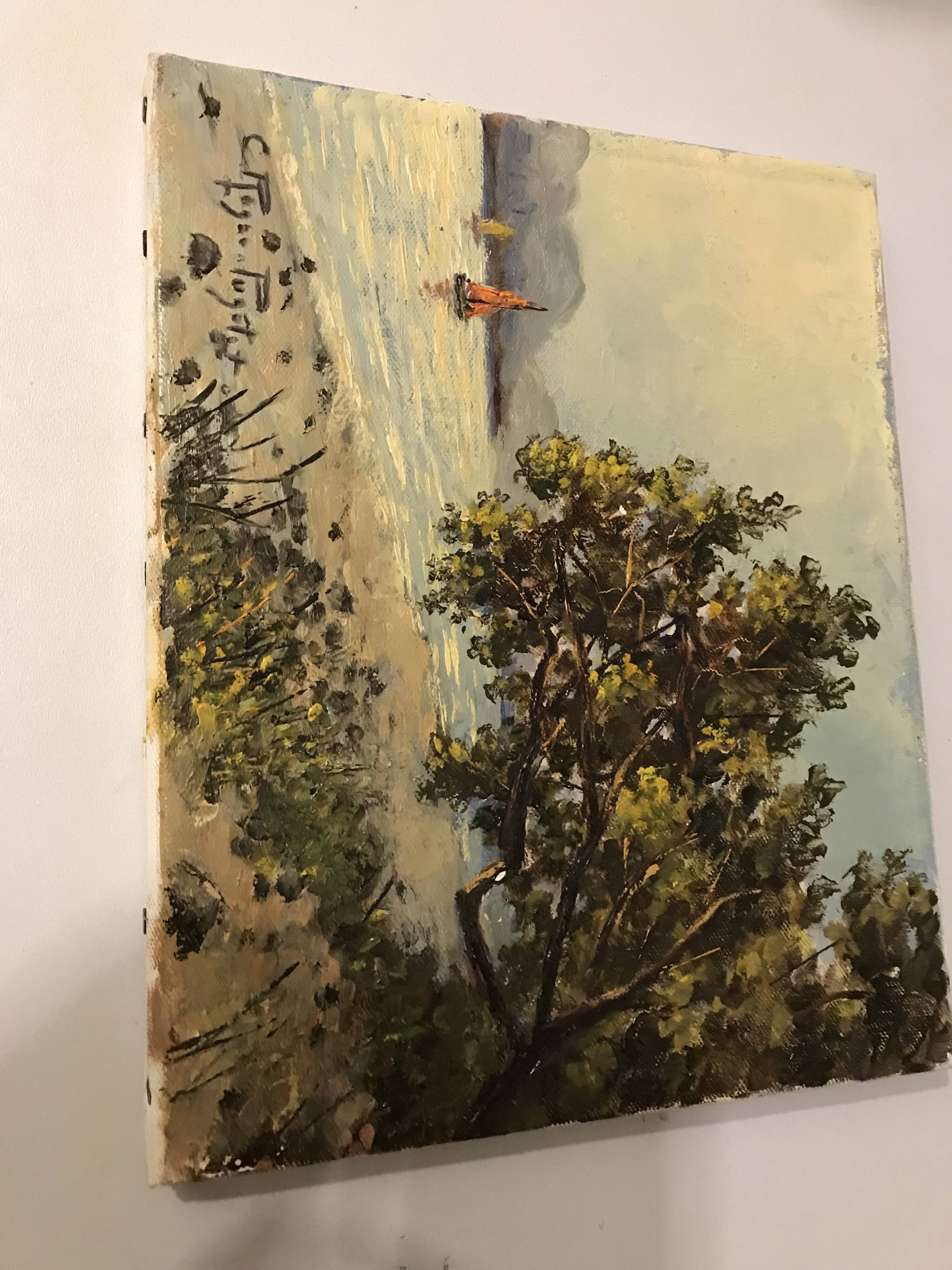 Peinture Huile sur toile- Marine par Claude Roger Puget (1911-2002)