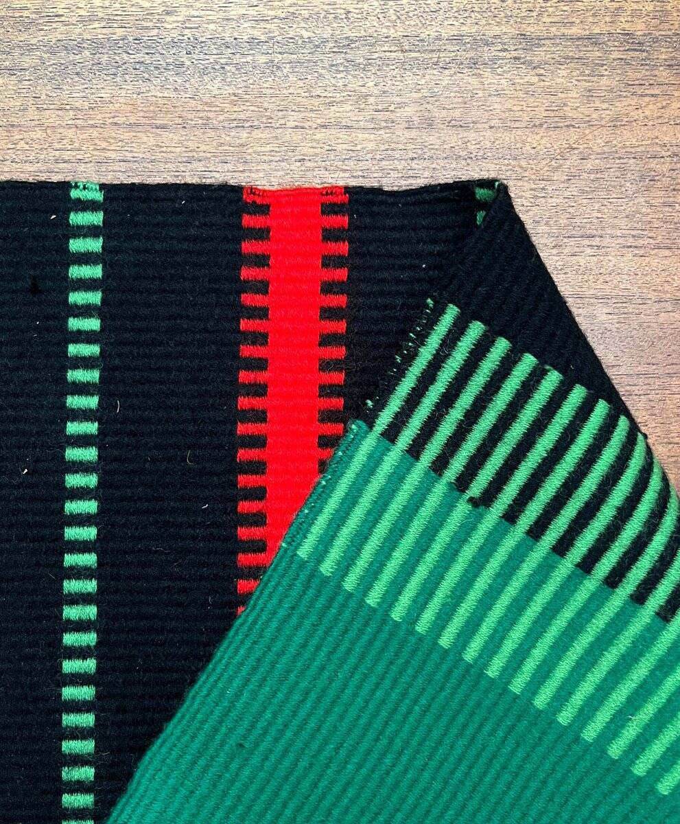 Mid-century modern wool wall tapestry, Finland, 1960s