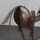 Iron horse sculpture by Raphael Saintenoy, Europe 1960s