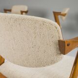 Dining Chairs Model 42 in Teak, Kai Kristiansen for Schou Andersen, 1960s,