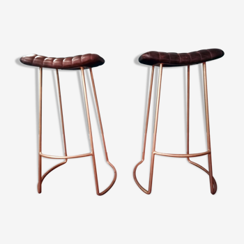 Duo of bar stools