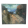 The distant castle, oil on canvas signed