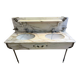 Double Art Deco washbasin unit - Calacatta marble - 1930s