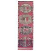 Tapis vintage turc en laine et coton noué à la main, années 1970