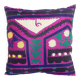 Vintage embroidered cushion cover 41x41 cm