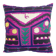 Vintage embroidered cushion cover 41x41 cm