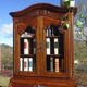 Meuble 3 en 1, secrétaire, commode et vitrine