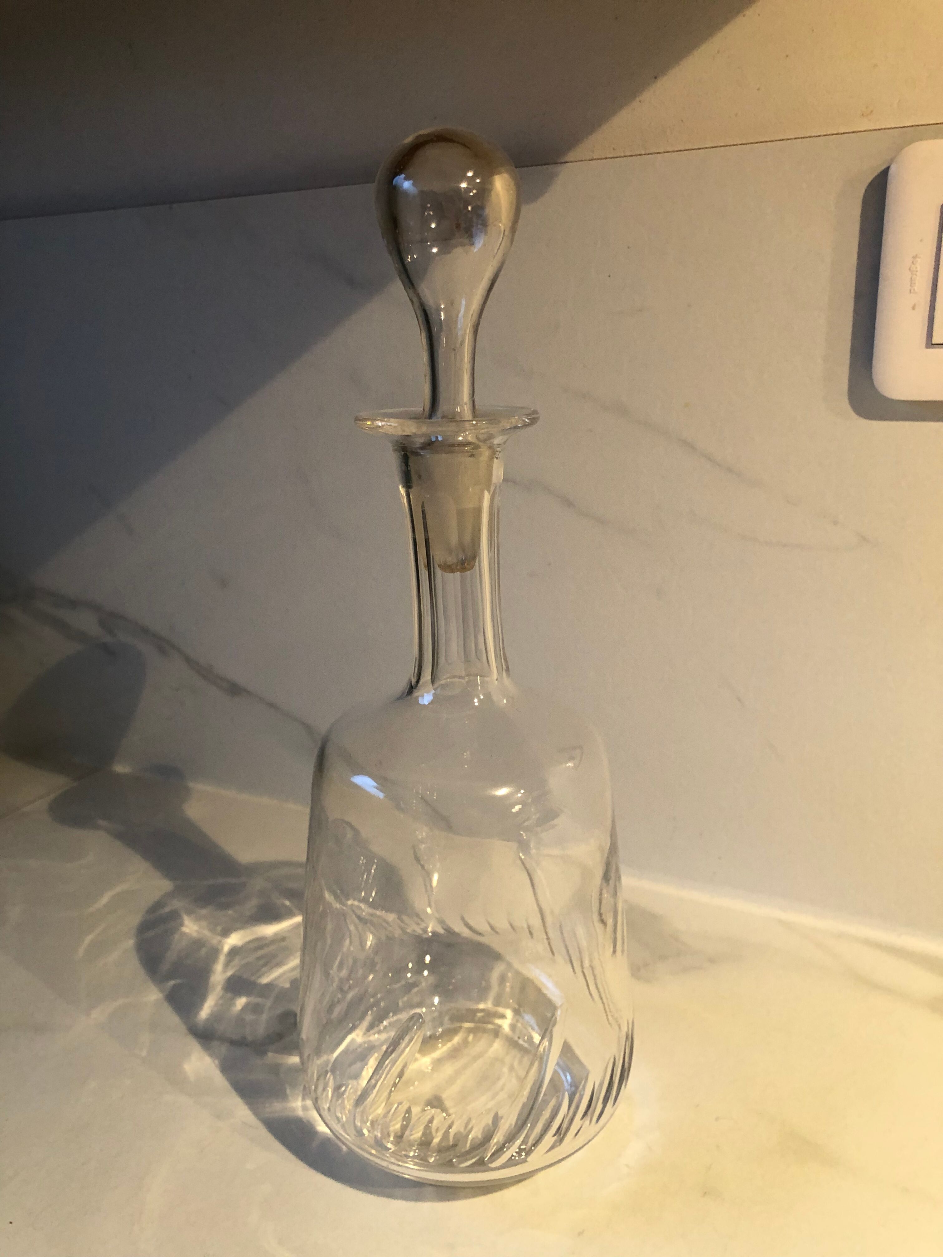Carafe en verre