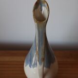 Cloud-stoneware oil pitcher