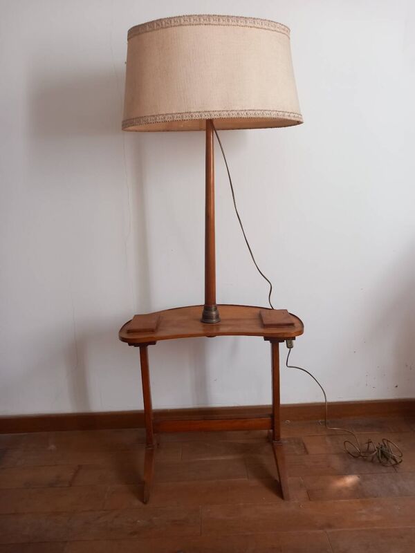Table lampadaire rognon