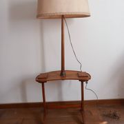 Table lampadaire rognon