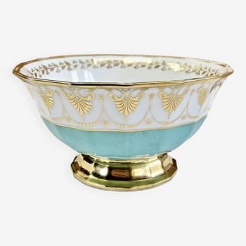 Fruit bowl compotier large porcelain bowl from Paris XIX