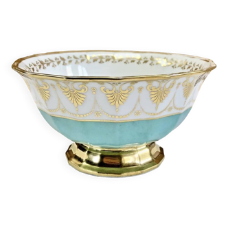 Fruit bowl compotier large porcelain bowl from Paris XIX