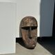Large Timor mask in patinated wood H:50cm (1)